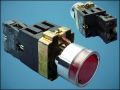 BUTTON LAY5-BW3471-r NO OFF-(ON) 2-PIN + LED