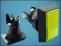 BUTTON ACTUATOR ORANGE 50x33mm 2-PIN + LED 12V