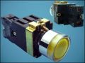 BUTTON EL2-BW07-y NO OFF-(ON) 2-PIN + LED 220V