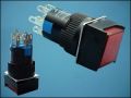 BUTTON LA139S-22FDT-R 2xON-2xON 24V + LED HOLD