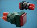 BUTTON LAS1F-11-1-220r ON-(ON) 6P+LED220V