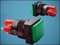 BUTTON LAS1F-11Z-2-220g ON-ON 6P+LED220V HOLD