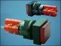 BUTTON LAS1F-22-1-12r 2xON-2x(ON) 10PIN + LED12V
