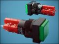 BUTTON LAS1F-22-2-220g 2xON-2x(ON) 10P+LED220V