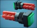 BUTTON LAS1F-33Z-2-220g 3xON-3xON 14P+LED220V H