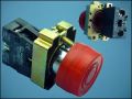 BUTTON XB2-BA41-r NO OFF-(ON) 2-PIN + RED CAP