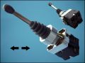 JOYSTICK XD2-PA22 3-POSITIONS 2x(ON) 4-PIN PULSE