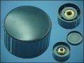 KNOB KYZ32-18 BLACK ф32mm L20mm FOR POT ф6mm