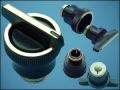 KNOB BLACK ф24,5mm L35,5mm FOR DOUBLE POT ф6-9mm