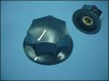 KNOB PTK-01 BLACK ф27,5mm L15mm FOR POT ф6mm