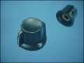 KNOB PTK-12 BLACK ф23,5mm L16mm FOR POT ф6mm