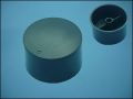 KNOB PTK-27 BLACK ф45mm L25mm FOR POT ф6mm