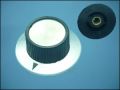 KNOB PTK-30.02 BLACK ф37mm L16mm FOR POT ф6mm