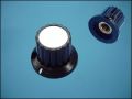 KNOB PTK-37 BLACK ф22mm L18mm FOR POT ф4mm