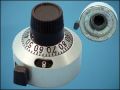 KNOB G16-1-11 BLACK ф23mm L23mm FOR POT ф6mm