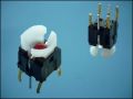 MICRO BUTTON FIJI-SOKU-r OFF-(ON) 6-PIN + LED