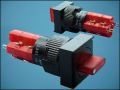 SWITCH LAS1F-22X-1-220r 2xON-2xON 10PIN +LED220V