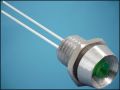 LED ф3mm СКОСЕН МЕТАЛЕН GREEN/ЗЕЛЕН ДИФУЗЕН