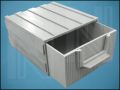 ЧЕКМЕДЖЕ 107x97x54mm GRAY/GRAY
