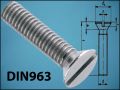 БОЛТ 3x12mm DIN963 СЪС СКРИТА ГЛАВА -