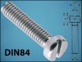 БОЛТ 4x25mm DIN84 С ЦИЛИНДРИЧНА ГЛАВА -