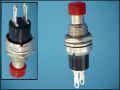 BUTTON PBS-10B-2-R OFF-(ON) 2-PIN
