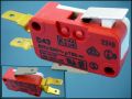 SNAP BUTTON CHERRY D43-224B OFF-(ON) 3PIN+LEVER