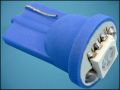 ЛАМПА T10 1-LED 5050 12V 0,2W BLUE ф12mm L19mm