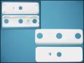 CORPUS ULTRA3 3-LED 12x38x5mm БЯЛ/WHITE PLASTIC