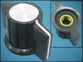KNOB KCY32-18 BLACK 32x20mm L18mm FOR POT ф6mm