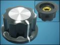 KNOB KN-A02 BLACK ф23mm L12mm FOR POT ф4mm