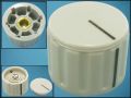 KNOB KN-115D GREY ф28mm L20mm FOR POT ф6,4mm