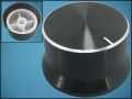 KNOB PS-34x18BK BLACK ф34mm L18mm FOR POT ф6mm
