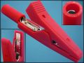 ЩИПКА CR-2PM-R 10A ф2mm КРОКОДИЛ ЧЕРВЕНА