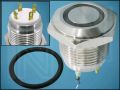 BUTTON V16-10R-24Y-Sy OFF-(ON) 4P+LED24V