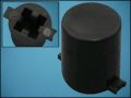CAP FOR BUTTON P1-XX-3B ф7mm L 8mm BLACK