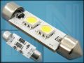 ЛАМПА 2-LED 5050 12V 1,7W WARM WHITE ф11mm L40mm
