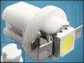 ЛАМПА B8,5 1LED 5050 12V 0,24W WHITE ф12mm L16mm