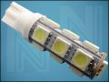 ЛАМПА T10 13LED 5050 12V 1,2W WHITE ф12mm L43mm