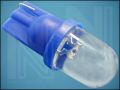 ЛАМПА T10 1LED ф10mm 12V 0,24W BLUE ф10mm L29mm