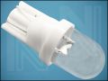 ЛАМПА T10 1LED ф10mm 12V 0,36W WHITE ф10mm L29mm