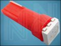 ЛАМПА T5 1-LED 5050 12V 0,48W RED ф8mm L17mm