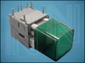 BUTTON RFT-TSE-X6-G ON-(OFF) 8-PIN + LED 1V