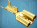 TERMINAL F 8x3x21mm 6,3x0,8mm 1,5mm2 МЕСИНГ