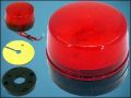 СИГНАЛНА БЛИЦ ЛАМПА 12V ЧЕРВЕНА/RED