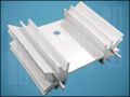 РАДИАТОР 34x12x25mm TO-247 СИВ С ИЗВОДИ