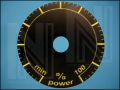 SKALA S0135-BK/Y 0-100% ф6,8x35mm
