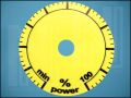 SKALA S0235-Y/BK 0-100% ф6,8x35mm