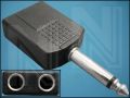 ПРЕХОД ЖАК6,3mm/M-2xЖАК6,3mm/F WM7044 Щ/Г