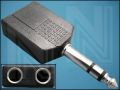 ПРЕХОД ЖАК6,3mm/M-2xЖАК6,3mm/F WM7045 Щ/Г